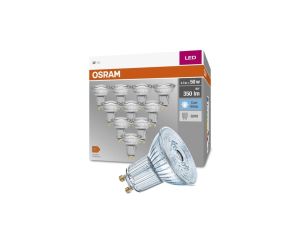 10PAK Żarówka LED GU10 4.3W = 50W 350lm 4000K Neutralna 36 OSRAM