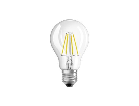 Żarówka LED E27 A60 CL 4W = 40W 470lm 6500K Zimna 300 Filament OSRAM STAR