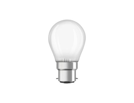 Żarówka LED P45 B22d 4.8W = 40W 470lm 2700K Ciepła Biała FILAMENT ŚCIEMNIALNA LEDVANCE