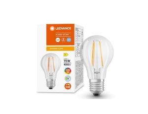 Żarówka LED E27 A60 7,5W = 75W 1055lm 4000K Neutralna 300 CRI90 Filament Ściemnialna LEDVANCE Superior