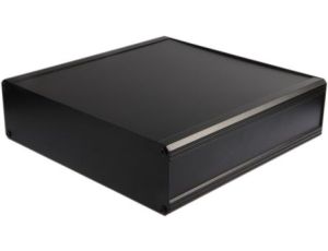 Obudowa radiatora Czarny IP40, 300 x 300 x 86mm, RS PRO