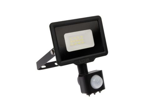 Naświetlacz LED 10W 800lm 4000K IP44 Czarny z czujnikiem ruchu LED2B KOBI MHC