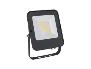 Naświetlacz LED 30W 2400lm 6500K IP65 Czarny KOBI Premium MHN