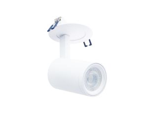 Lampa Sufitowa Reflektor Oprawa Podtynkowa SPOT GU10 Biały NUUK Kobi