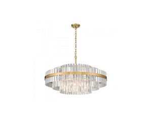 Lampa wisząca CONSTANTINOPLE kolor szczotkowany mosiądz metal/szkło, 16xG9 IP20 P0567-16A-2GAC Zuma Line