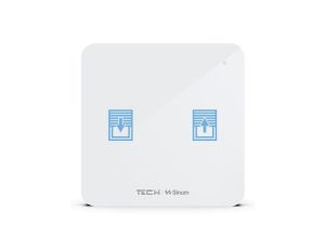 SINUM WZ-02m Włącznik rolet kolor biały