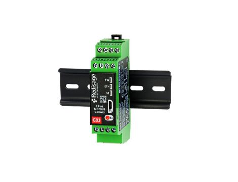 Gateway MODBUS TCP/RTU/ASCII Ethernet 10/100MB 2xRS232/RS485