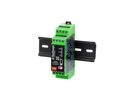 Konwerter Ethernet 10/100MB 2xRS232/RS485