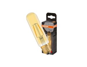 Żarówka Dekoracyjna LED E27 TUBULAR 2,5W = 20W 200lm 2000K Ciepła 300 Filament OSRAM Vintage 1906