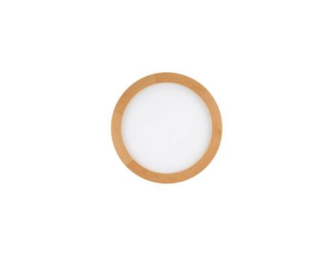 Lampa sufitowa okrągła średnica 30cm drewniana AQUA WOOD BUK 24W LED 18004 TK Lighting