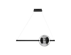 Lampa biurkowa KAJTEK srebrna z regulowanym elastycznym ramieniem na E27 K-MT-200 SREBRNY Kaja Lighting