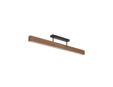 Lampa sufitowa LED 36W podłużna 96cm TEO Orzech 6614 TK Lighting