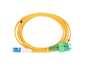 Patchcord Jednomodowy, Duplex, G652D, 3mm, 10m Extralink SC/APC-LC/UPC