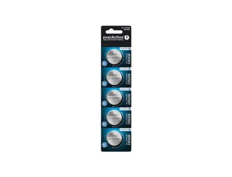 5 x bateria litowa mini everActive CR2430