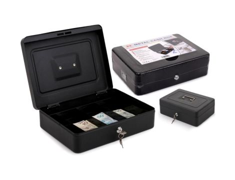 Kasetka metalowa RED EAGLE BOX-300 na pieniądze