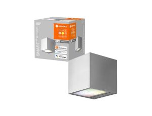 Inteligentny kinkiet elewacyjny LEDVANCE WIFI SMART+ BRICK WALL SILVER GREY 14W 550 lm LEDVANCE