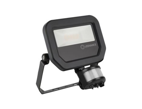 Naświetlacz LED 10W 1200lm 4000K IP65 Czarny z czujnikiem ruchu i zmierzchu LEDVANCE Floodlight
