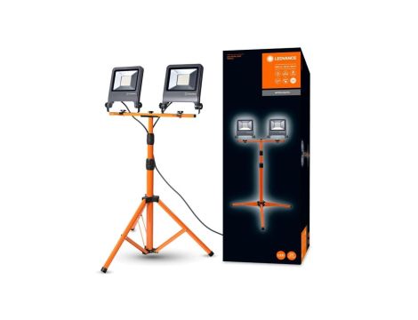 Naświetlacz LED 2x50W 4500lm 4000K IP65 Na Statywie LEDVANCE WORKLIGHT TRIPOD Roboczy Przenośny