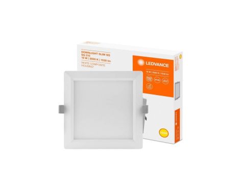 Panel LED Podtynkowy wpuszczany 18W 3000K DOWNLIGHT Slim SQ210 LEDVANCE kwadrat