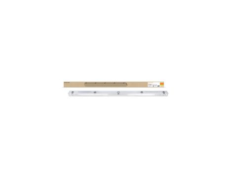 Lampa Hermetyczna Oprawa G13 Natynkowa Szary 128x9.5cm IP65 IK08 Dampproof Ledvance