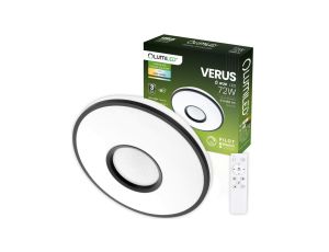 Plafon LED Lampa Sufitowa Natynkowa VERUS 72W CCT Biały Okrągły 50cm + PILOT LUMILED