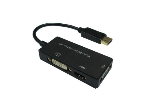 VALUE Adapter DisplayPort - VGA / DVI / HDMI, v1.2, Actief