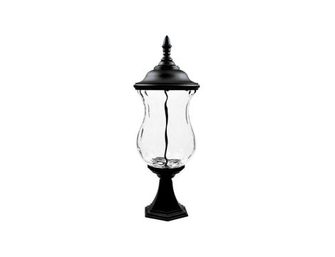 Lampa Ogrodowa Stojąca LED MARSYLIA 9W 3000K Czarna 54cm - GOLDLUX