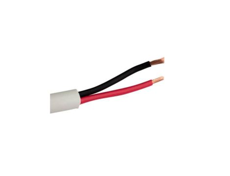 przewód głośnikowy 2x 2,5mm, 14AWG, LSZH, szpula 152m, biały, SP-2.5/2-LSZH-WT-500