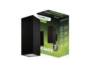 Lampa Ogrodowa Zewnętrzna Kinkiet Elewacyjny GU10 LED IP65 AKANTE LUMILED