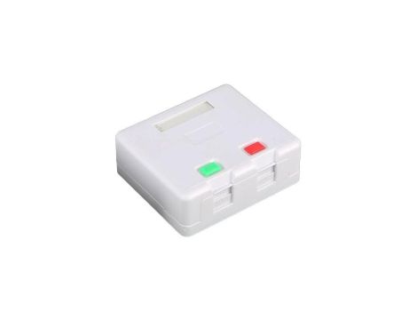 Gniazdo natynkowe keystone 2xRJ45 niewyposażone