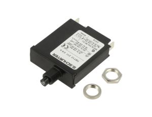 Wyłącznik nadprądowy Iznam: 0,6A Uznam: 240VAC 28VDC SPST Bieguny: 1 4410.0171