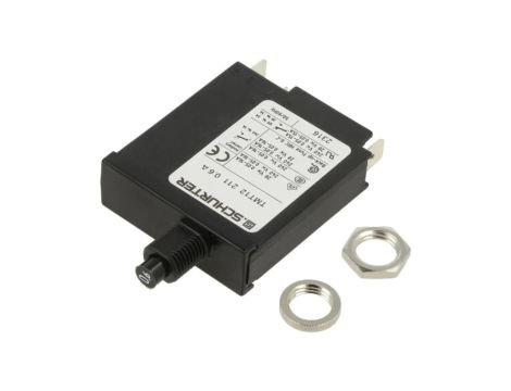 Wyłącznik nadprądowy Iznam: 0,6A Uznam: 240VAC 28VDC SPST Bieguny: 1 4410.0171