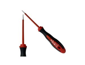 Śrubokręt Płaski Wkrętak Izolowany Płaski 2K 1000V VDE 2,5x75 Haupa