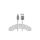 Kabel przewód silikonowy USB - Lightning / iPhone everActive CBS-1.5IW 150cm z obsługą szybkiego ładowania do 2,4A biały