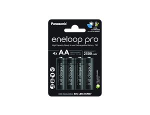 Akumulator NiMH R6 / AA 2500mAh 1,2V Eneloop PRO BK-3HCDE/4BE (4 szt.)