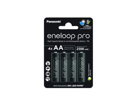 Akumulator NiMH R6 / AA 2500mAh 1,2V Eneloop PRO BK-3HCDE/4BE (4 szt.)