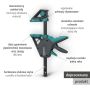 Ścisk jednoręczny PRO ERGO 300 mm wolfcraft - 7