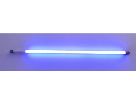 Lampa LED do oświetlenia parkingów i autokomisów PARKO niebieska