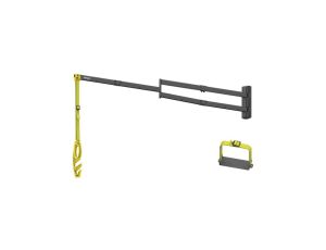 uchwyt ścienny wysięgnik 160cm kabla ładowarki samochodowej