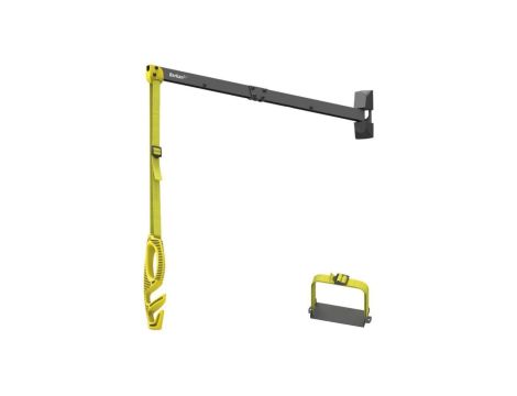 uchwyt ścienny wysięgnik 80cm kabla ładowarki samochodowej