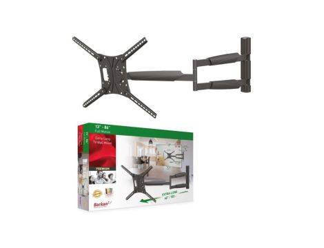 uchwyt ścienny do TV 13-86” LED/LCD 60kg obrotowy uchylny
