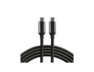 Kabel przewód USB-C PD E-Marker 100cm everActive CBB-1PD5 Power Delivery 3.0 z obsługą szybkiego ładowania 5A/20V 100W