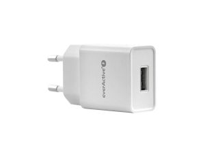 Ładowarka sieciowa everActive SC-100 1xUSB 1A