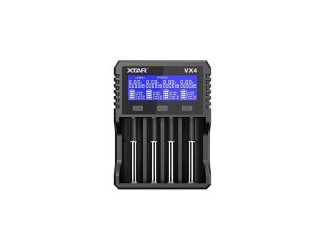 Ładowarka do akumulatorów Li-ion 1,5V / 3,6 / 3,7V / Li-FePO4 / Ni-MH XTAR VX4
