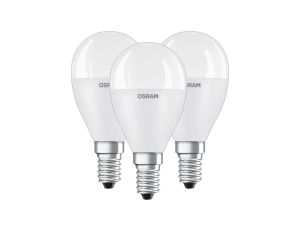 3PAK Żarówka LED E14 P45 7W = 60W 806lm 4000K Neutralna 200 OSRAM VALUE