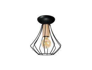 Lampa sufitowa will black 1xE27 MLP4189
