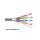 Przewód FTP5E drut Cu 305m MAXCABLE