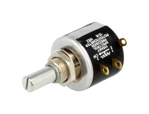 Potencjometr osiowy wieloobrotowy 2k 2W 5 6,35mm drutowy 534B1202JCB