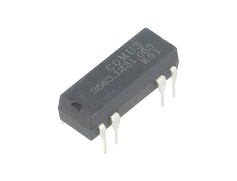3563.1231.053 Przekaźnik kontaktronowy SPDT Ucewki: 5VDC 400mA max.100VDC