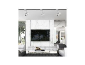 Reflektor Szynowy GU10 Biały ORION Lampa do Szynoprzewodów Jednofazowych